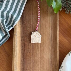 Házikó karácsonyfadísz