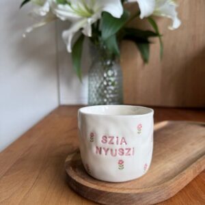 Szia nyuszi pohár