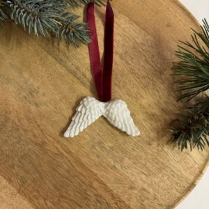 Angyalszárny karácsonyfadísz