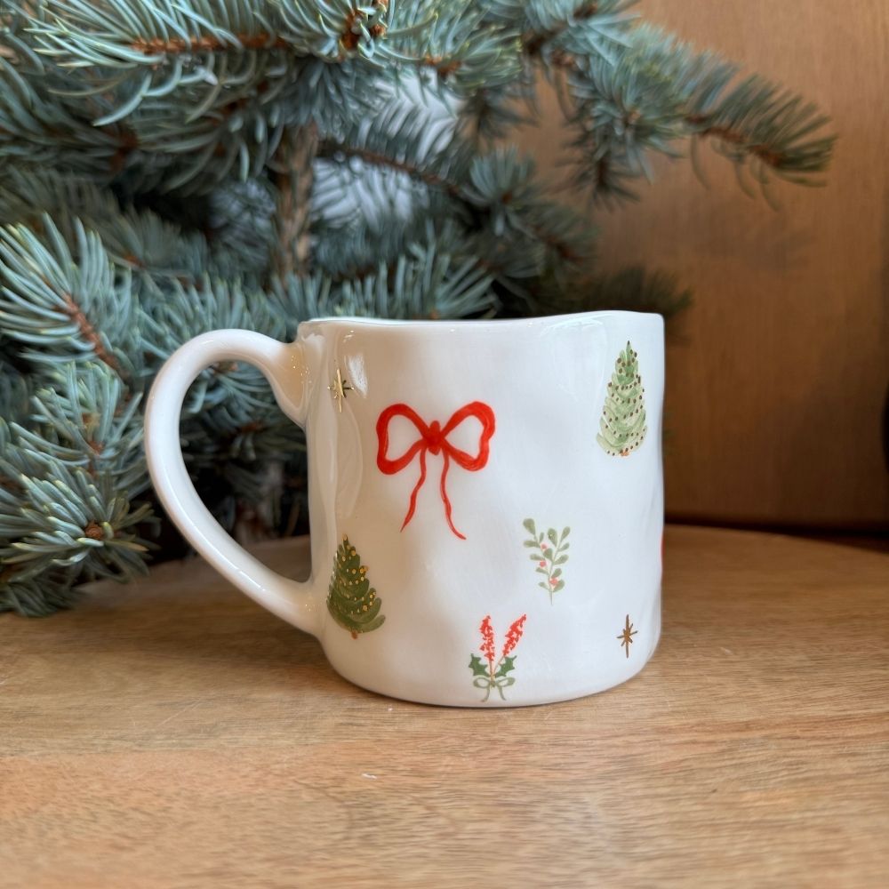 'Karácsonyi csillogás' bögre