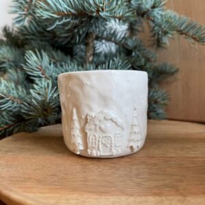 'Fehér karácsony' pohár