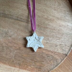 Csillag karácsonyfadísz