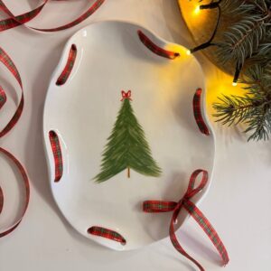 Fodros tálaló szalaggal