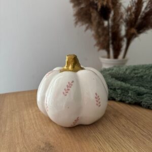 Rózsaszín mintás tök